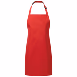 Premier Childrens/Kids Waterproof Apron - 3-6 Years, Red