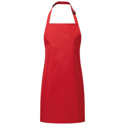 Premier Childrens/Kids Waterproof Apron - 3-6 Years, Red