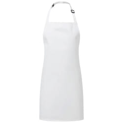 Premier Childrens/Kids Waterproof Apron - 3-6 Years, White