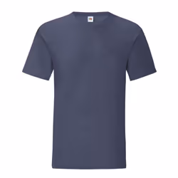 Fruit of the Loom Mens Iconic 150 Heather T-Shirt - 3XL, Heather Navy