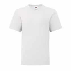 Fruit of the Loom Childrens/Kids Iconic 150 T-Shirt - 12-13 Years, White