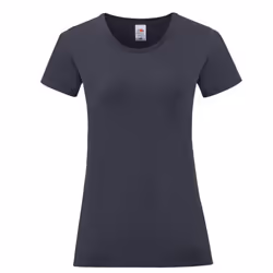 Fruit of the Loom Womens/Ladies Iconic T-Shirt - S, Deep Navy