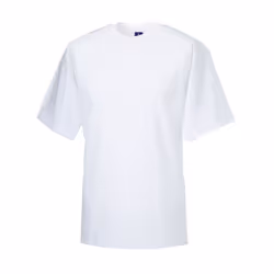 Russell Mens Classic Ringspun Cotton T-Shirt - M, White