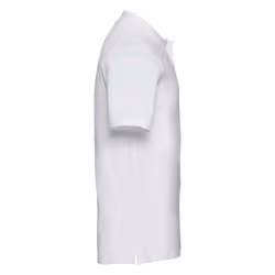 Russell Mens Classic Cotton Pique Polo Shirt - XS, White