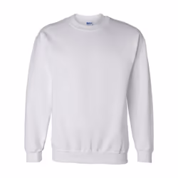 Gildan Mens DryBlend Sweatshirt - L, White