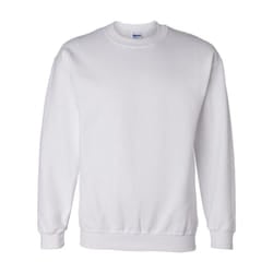 Gildan Mens DryBlend Sweatshirt - L, White