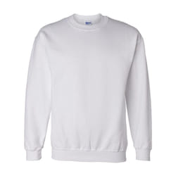Gildan Mens DryBlend Sweatshirt - XXL, White
