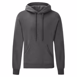 Fruit of the Loom Mens Classic Heather Hoodie - XL, Dark Heather