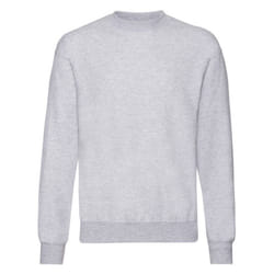 Fruit of the Loom Mens Lightweight Drop Shoulder Sweatshirt - S, Heather Grey