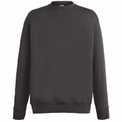 Fruit of the Loom Mens Lightweight Drop Shoulder Sweatshirt - S, Light Graphite