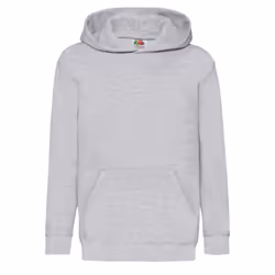 Fruit of the Loom Childrens/Kids Classic Heather Hooded Sweatshirt - 12-13 Years, Grey