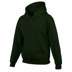 Gildan Childrens/Kids Heavy Blend Hooded Sweatshirt - 12-13 Years, Forest Green