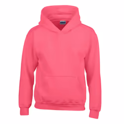 Gildan Childrens/Kids Heavy Blend Hooded Sweatshirt - 12-13 Years, Heliconia
