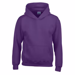 Gildan Childrens/Kids Heavy Blend Hooded Sweatshirt - 3 Years, Purple