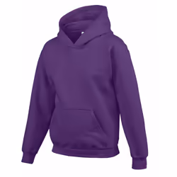 Gildan Childrens/Kids Heavy Blend Hooded Sweatshirt - 3 Years, Purple