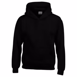 Gildan Childrens/Kids Heavy Blend Hooded Sweatshirt - 3-4 Years, Black