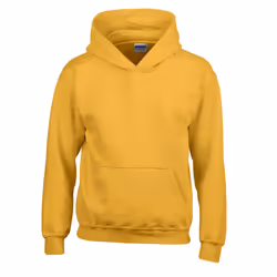 Gildan Childrens/Kids Heavy Blend Hooded Sweatshirt - 9-11 Years, Gold