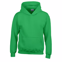 Gildan Childrens/Kids Heavy Blend Hooded Sweatshirt - 9-11 Years, Irish Green