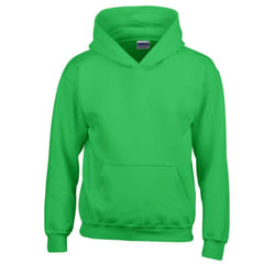 Gildan Childrens/Kids Heavy Blend Hooded Sweatshirt - 9-11 Years, Irish Green
