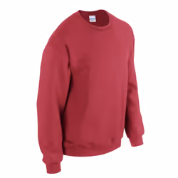 Gildan Mens Heavy Blend Sweatshirt - L, Antique Cherry Red