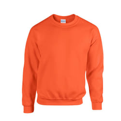 Gildan Mens Heavy Blend Sweatshirt - L, Orange