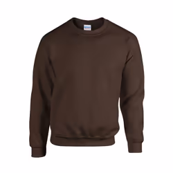 Gildan Mens Heavy Blend Sweatshirt - M, Dark Chocolate