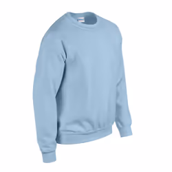 Gildan Mens Heavy Blend Sweatshirt - S, Light Blue