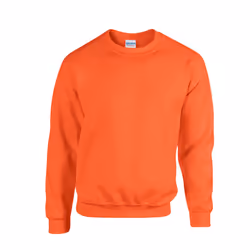 Gildan Mens Heavy Blend Sweatshirt - XXL, Orange