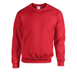 Gildan Mens Heavy Blend Sweatshirt - XXL, Red