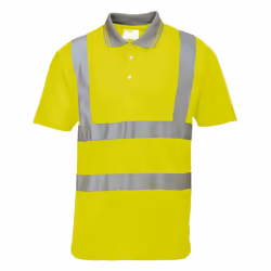 Portwest Unisex Adult Hi-Vis Polo Shirt - XXL, Yellow