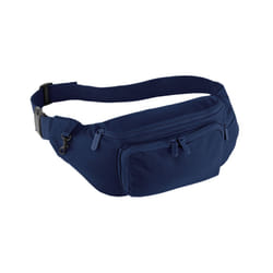 Quadra Plain Waist Bag - One Size, French Navy