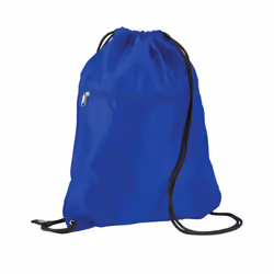 Quadra Premium Drawstring Bag - One Size, Bright Royal Blue