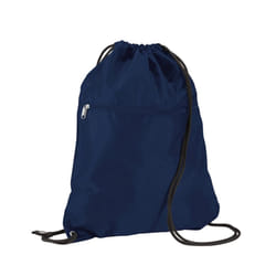 Quadra Premium Drawstring Bag - One Size, French Navy