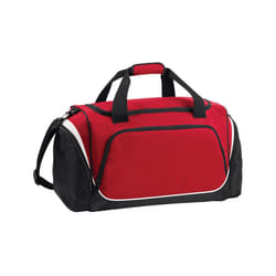 Quadra Pro Team Duffle Bag - One Size, Red/Black/White