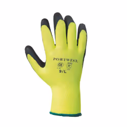 Portwest Unisex Adult Thermal Grip Gloves - L, Yellow