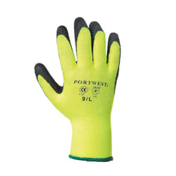 Portwest Unisex Adult Thermal Grip Gloves - L, Yellow