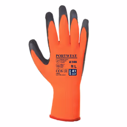 Portwest Unisex Adult Thermal Grip Gloves - M, Orange