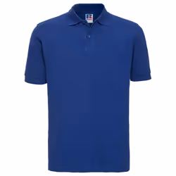 Russell Mens Classic Cotton Pique Polo Shirt - S, Bright Royal Blue