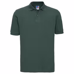 Russell Mens Classic Cotton Pique Polo Shirt - XL, Bottle Green