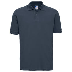 Russell Mens Classic Cotton Pique Polo Shirt - XS, French Navy