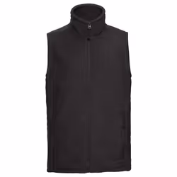 Russell Mens Outdoor Fleece Gilet - L, Black