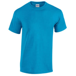 Gildan Mens Heather Heavy T-Shirt - M, Sapphire Blue Heather