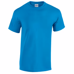 Gildan Mens Heather Heavy T-Shirt - XL, Sapphire Blue Heather