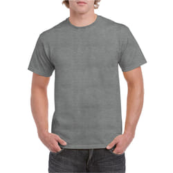 Gildan Mens Heather Heavy T-Shirt - XXL, Graphite Heather