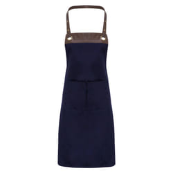 Premier Unisex Adult Espresso Full Apron - One Size, Navy/Brown
