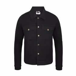 So Denim Mens Noah Denim Jacket - XXL, Black
