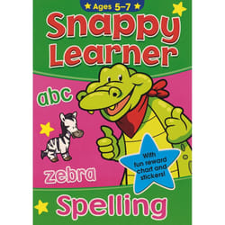 Alligator Snappy Learner Spelling With Fun Activity Book