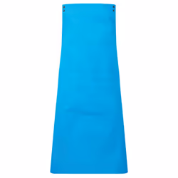Premier Unisex Adult Swap & Pop Customizable Full Apron - One Size, Turquoise