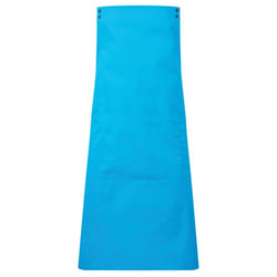 Premier Unisex Adult Swap & Pop Customizable Full Apron - One Size, Turquoise