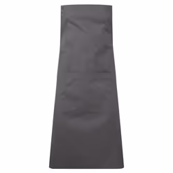 Premier Unisex Adult Swap & Pop Customizable Full Apron - One Size, Dark Grey